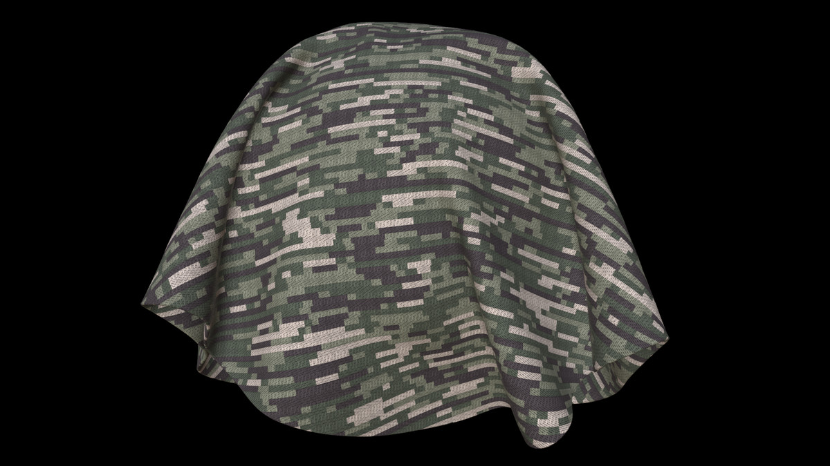 Military Camouflage Fabric Material Pack