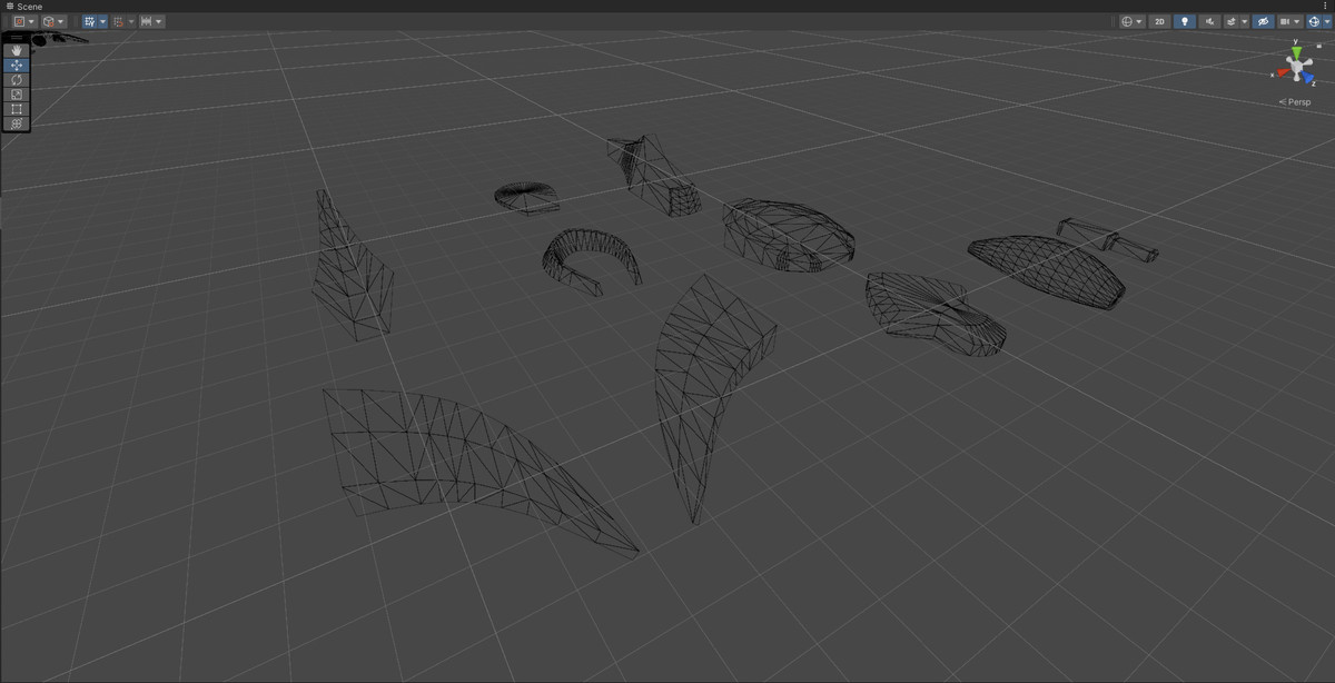 Sci-Fi Alien Modular Spaceship Proton Legacy