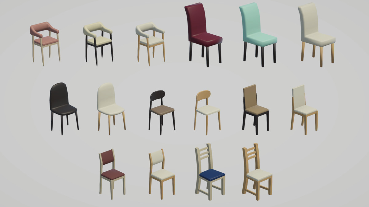 Low Poly Kitchen - Modular Assets