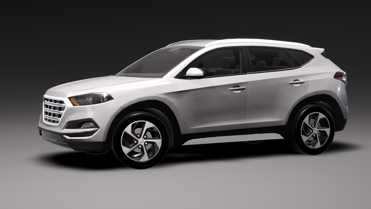 Realistic Car - SUV Compact Mid-2010s