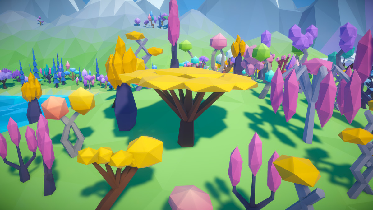 MK Low Poly Trees - Fantasy