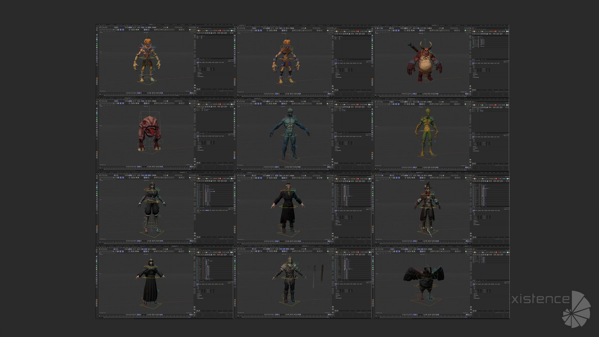 12 in 1 Massive Bundle - Stylized Fantasy Creature - Part 2