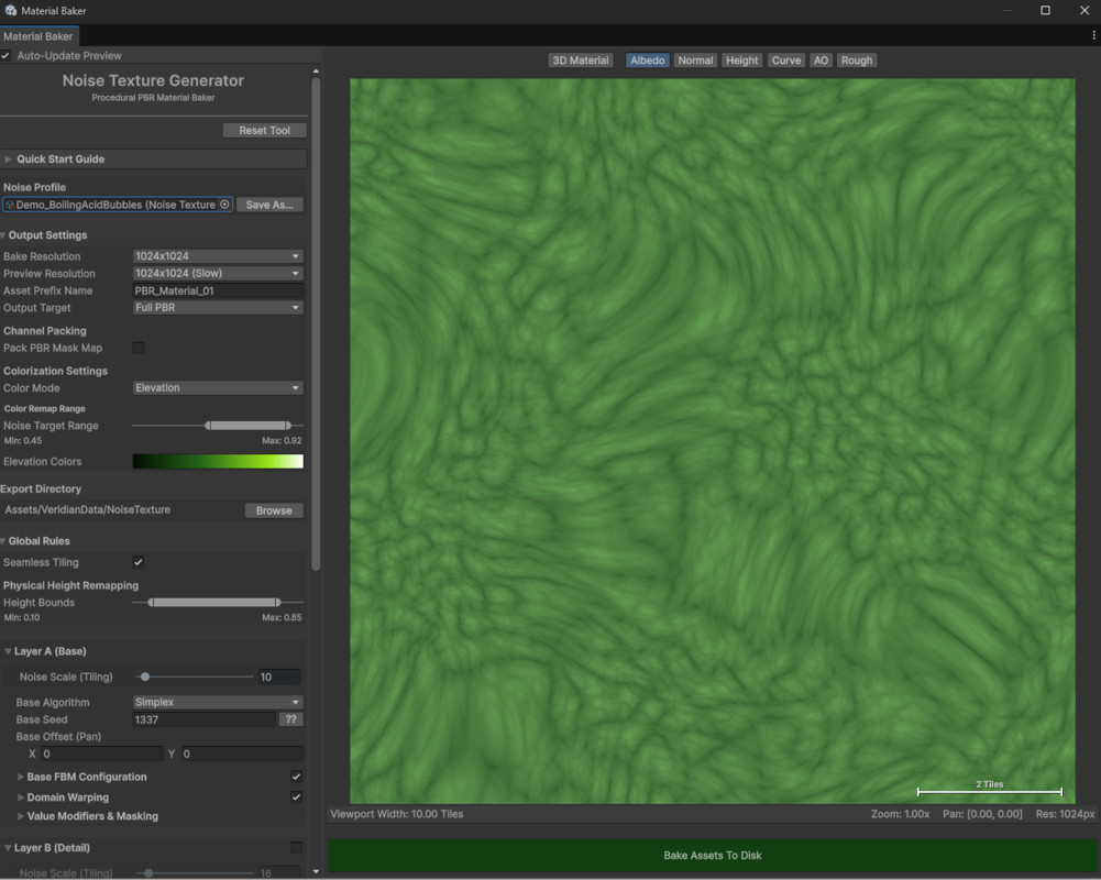 Noise Texture Generator: Procedural PBR Baker