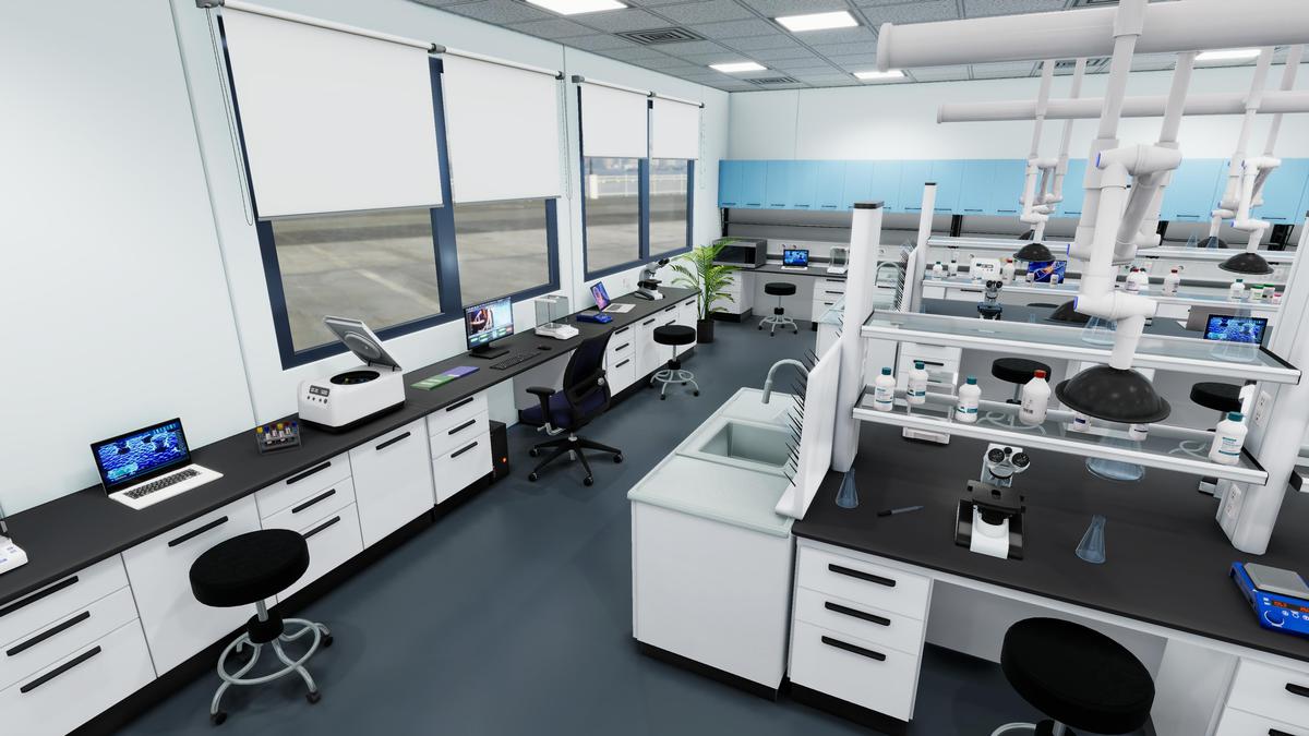 Modular Laboratory Interior