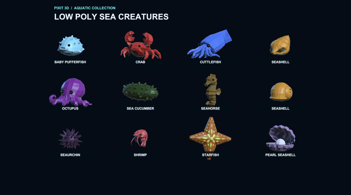 Pixit Underwater Living Ecosystem
