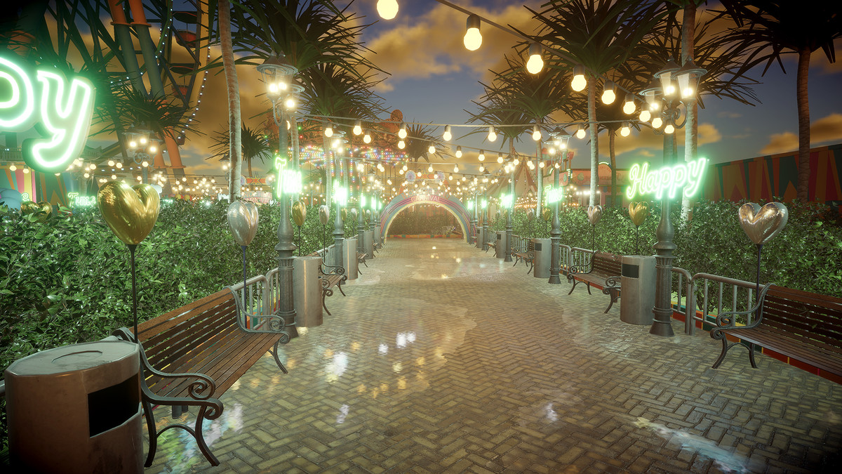 Amusement Park Wonderland Carnival
