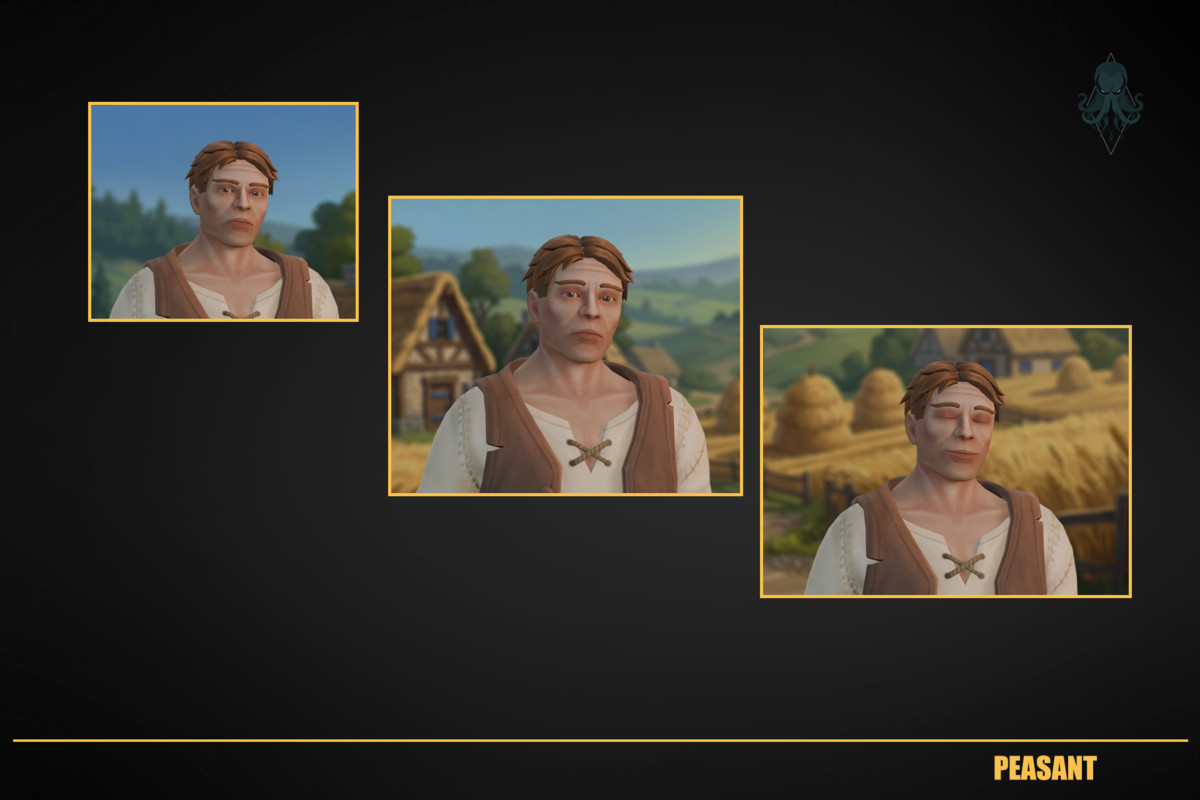 Stylized Modular Peasant
