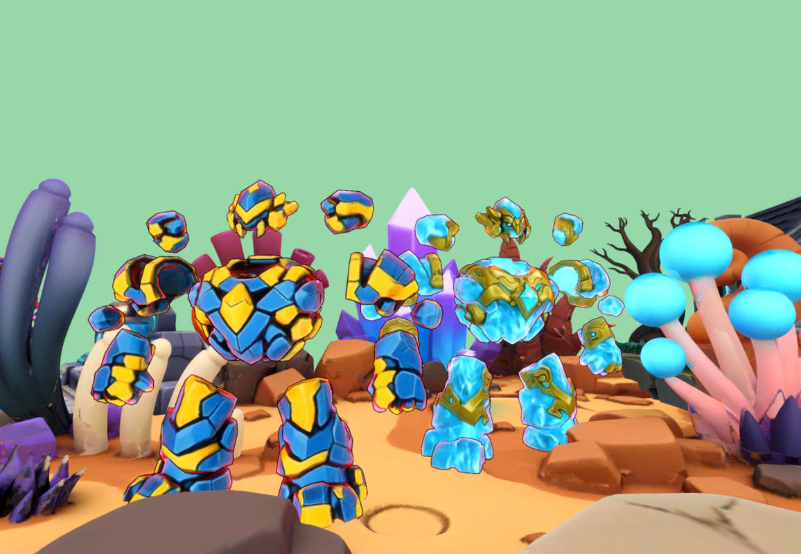 Voidcore Colossus - Stylized Fantasy Monster (Rig + Anim) – PixeliusVita