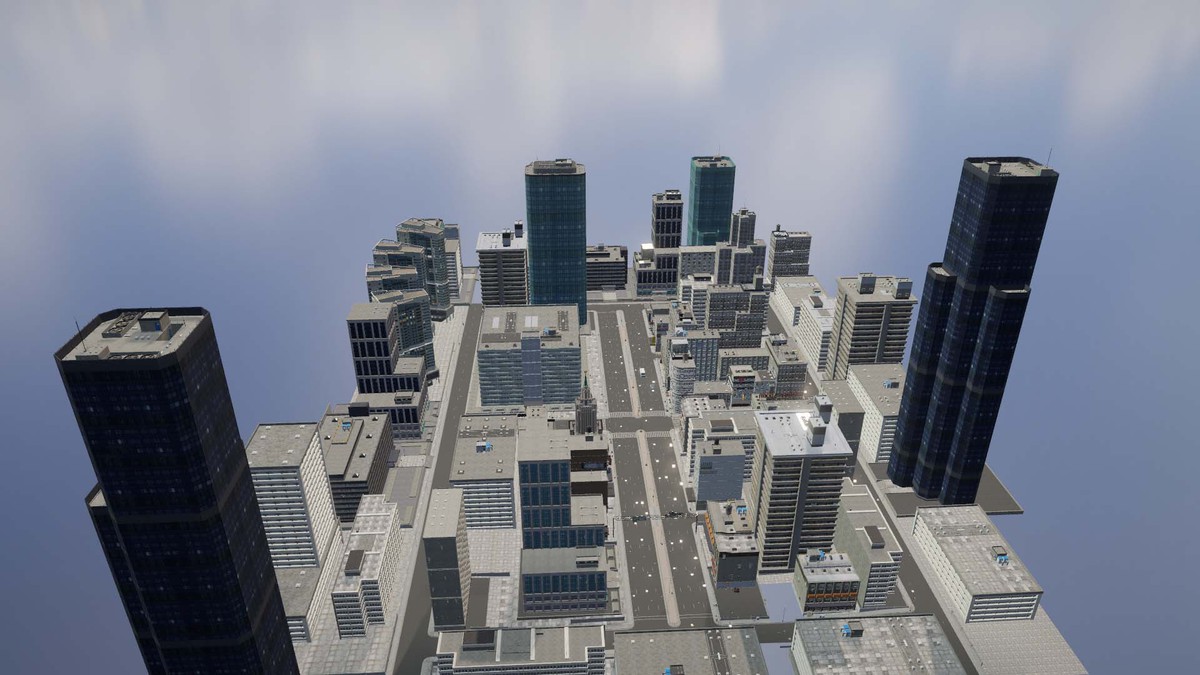 Full Game Ready City Pack Modular Low Poly Urban Environment Low-poly 3D model