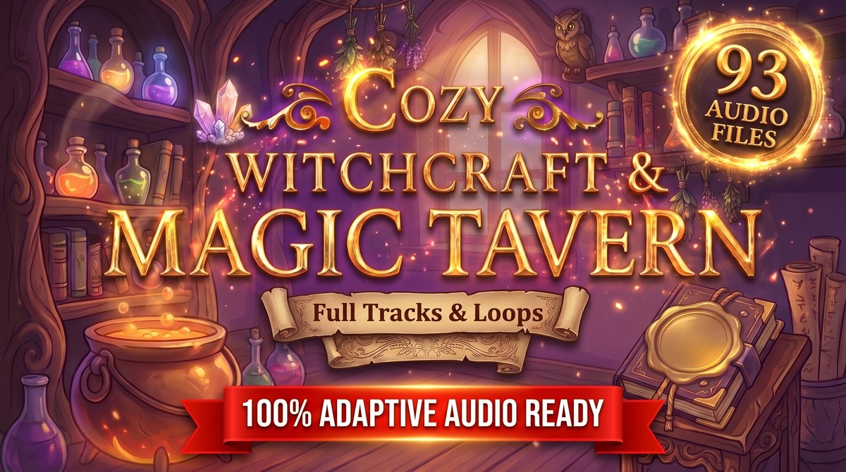Cozy Witchcraft & Magic Tavern - Music & Adaptive Loops Pack