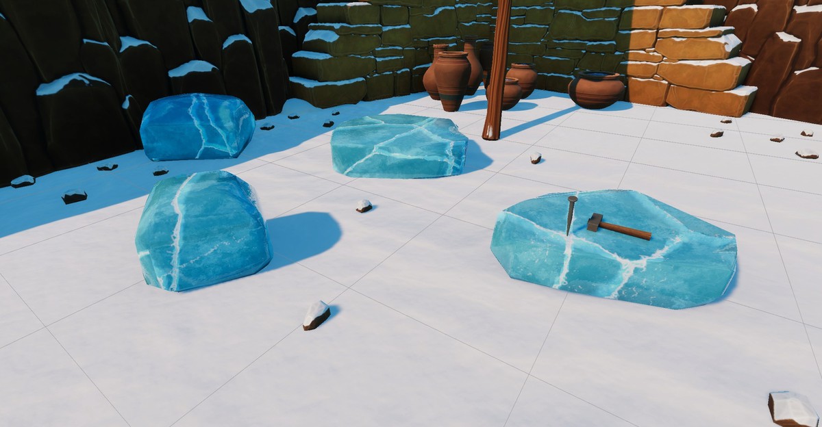 Stylized Ice Village Environment - Modular Snow Camp Pack