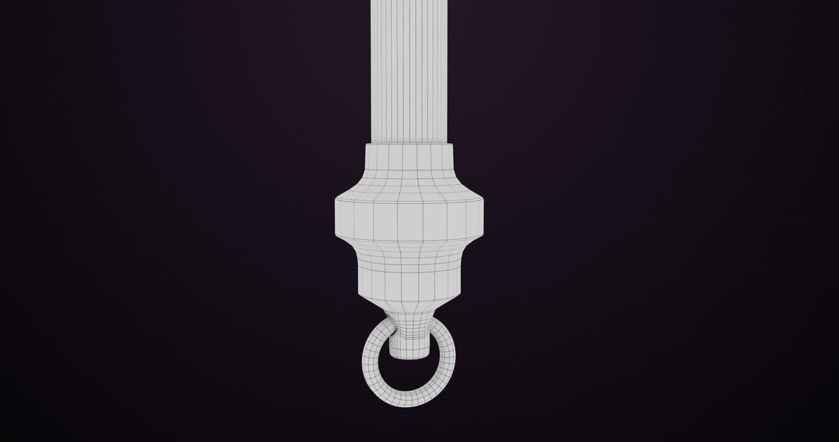 Battle Axe 06 Gold URP HDRP Textures