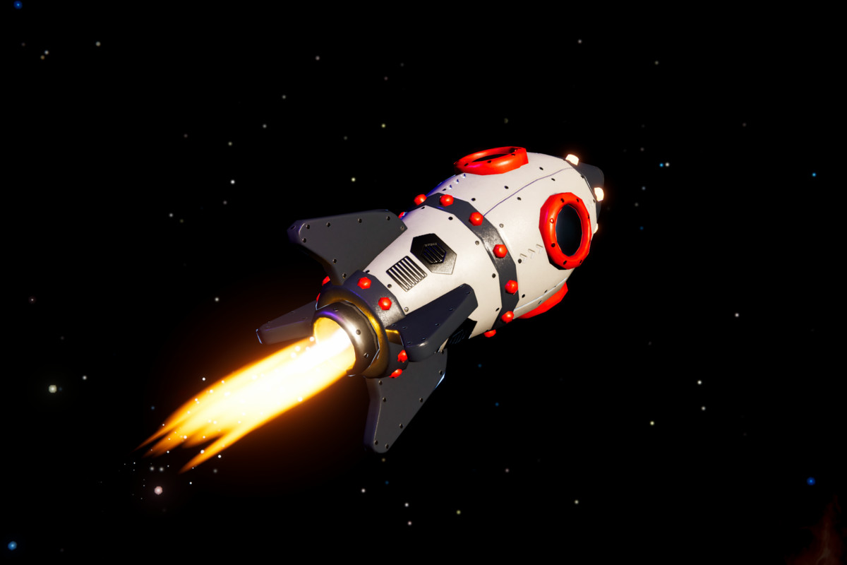 Stylized Spaceship Collection (4 Ships)