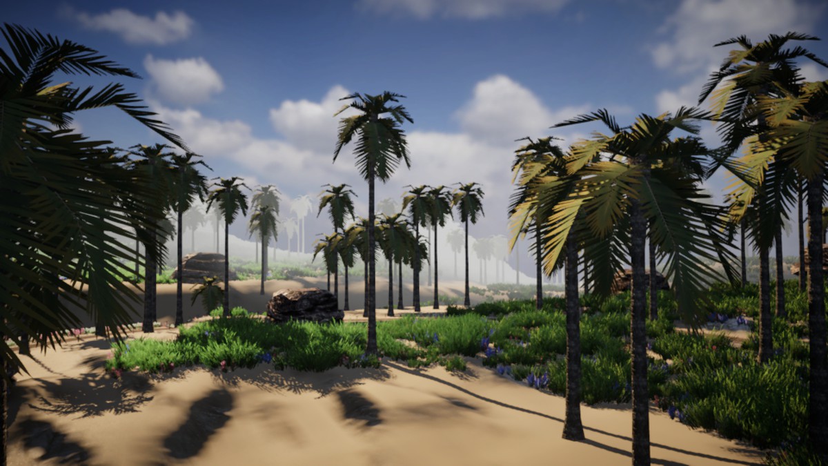 Mobile Palm Tree Bundle (for URP)