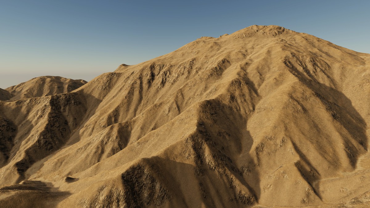 Mojave National Preserve Real-World Terrains 4K