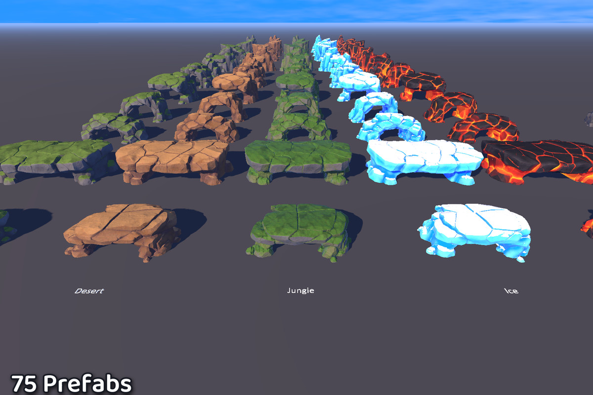Stylized Nature - Cave Entrances Pack