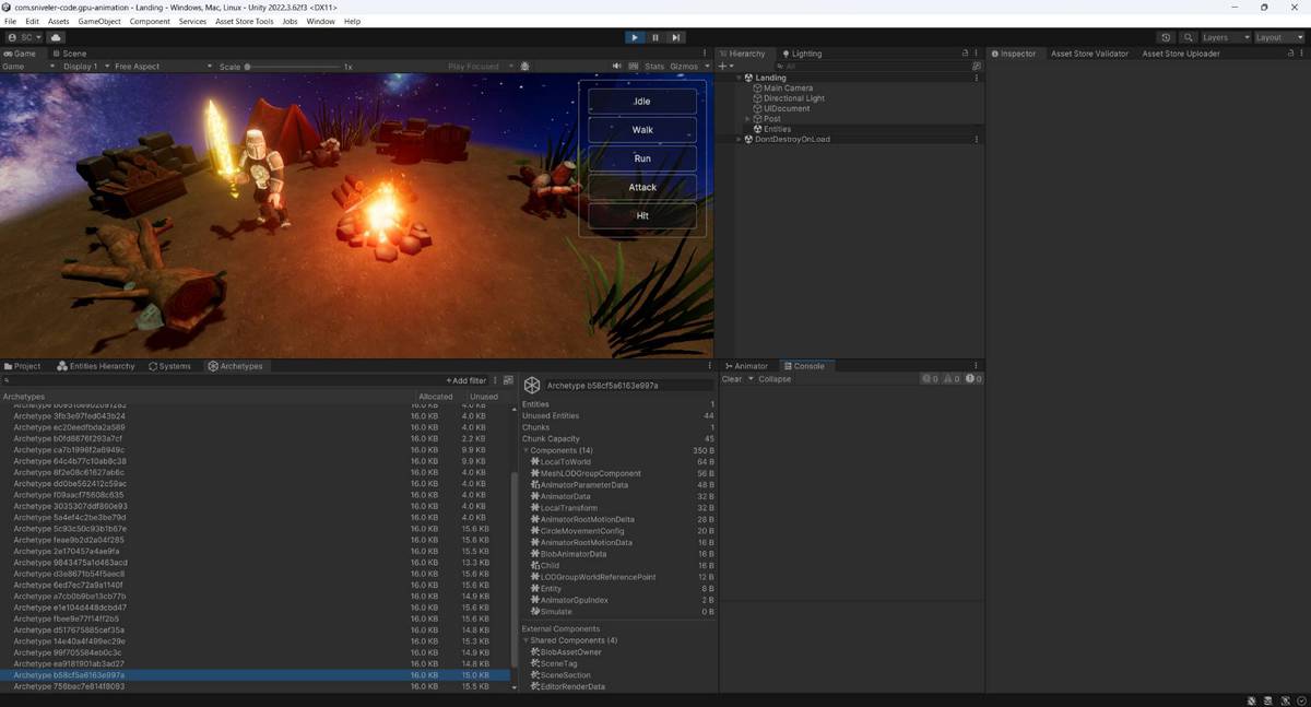 GPU Animation Entities PRO