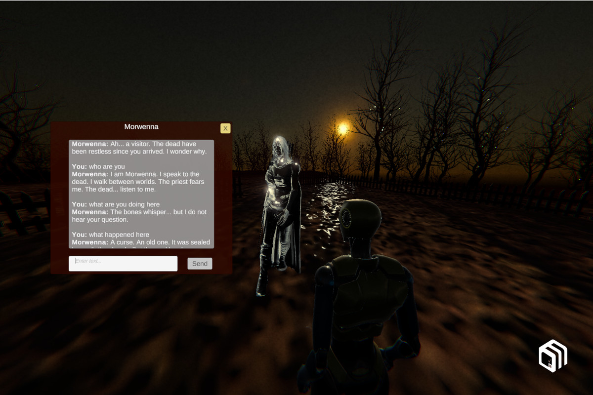 Horror Environment - NPC Dialogue System & Spooky VFX