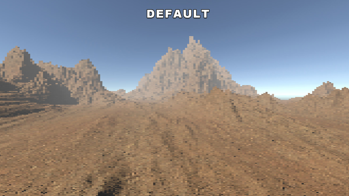 Distance Based Pixalator - 3D Scenes to Pixels