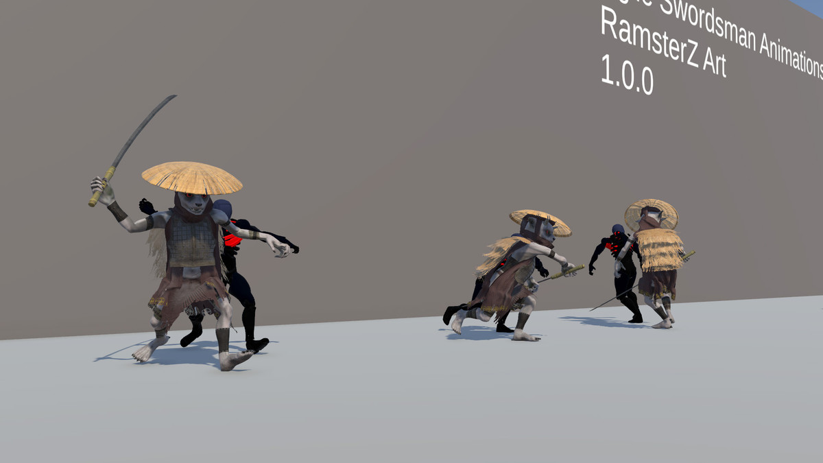 Agile Swordsman Animations