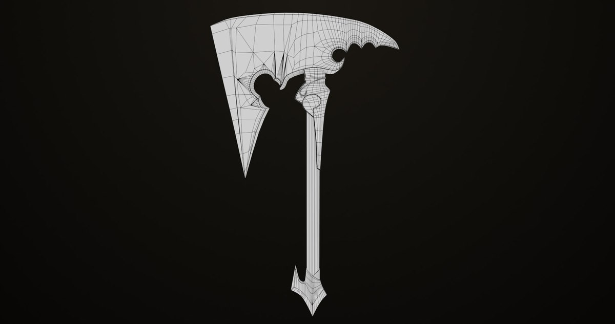 6 Battle Axes Collection 01 URP HDRP Textures