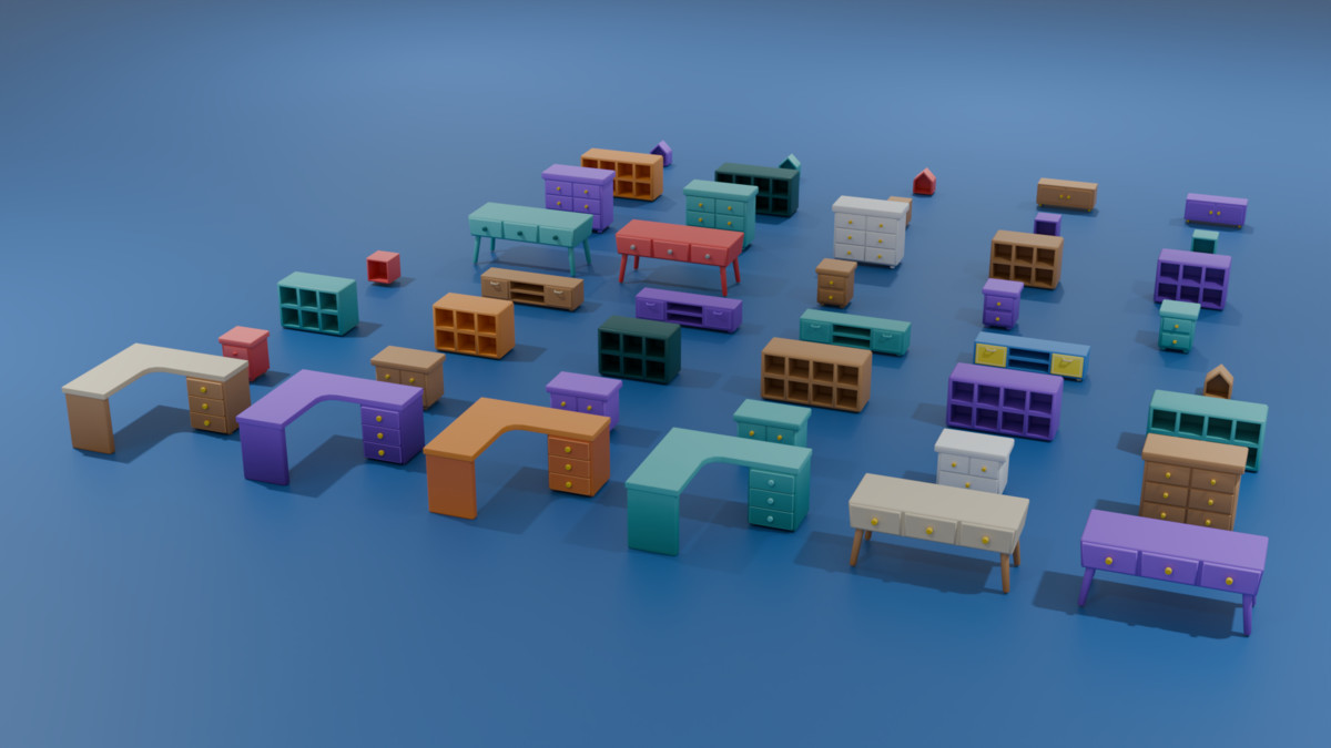 Cartoon Furniture Ultimate Pack