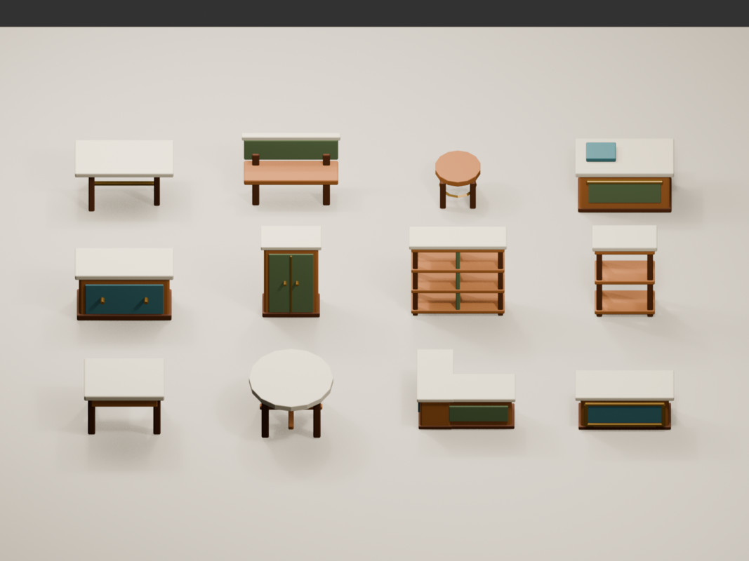 Cozy Marketcraft - Low Poly Shop and Market Props