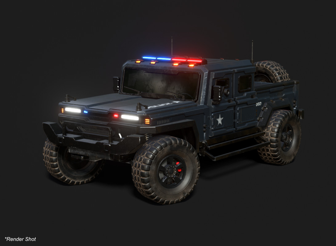 Armor Police Vehicle Physics (3 in 1 Bundle)