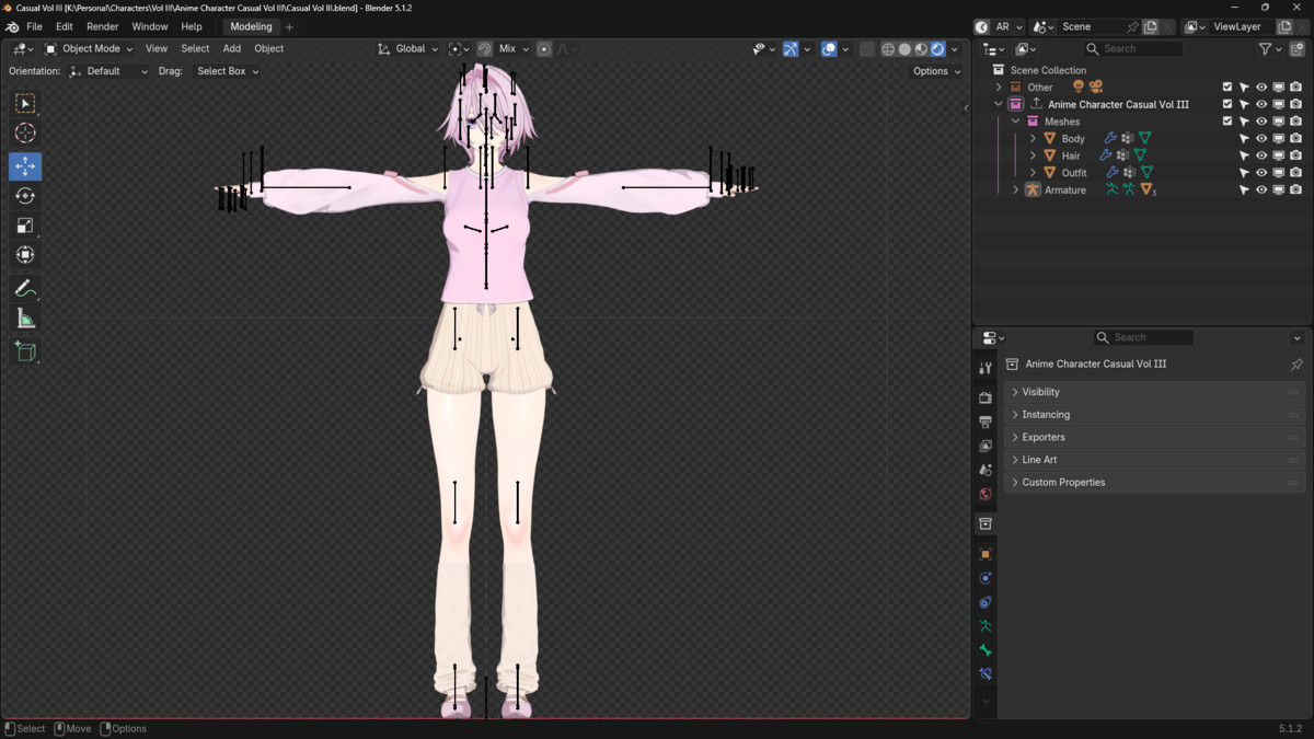 Anime Characters Collection Vol III