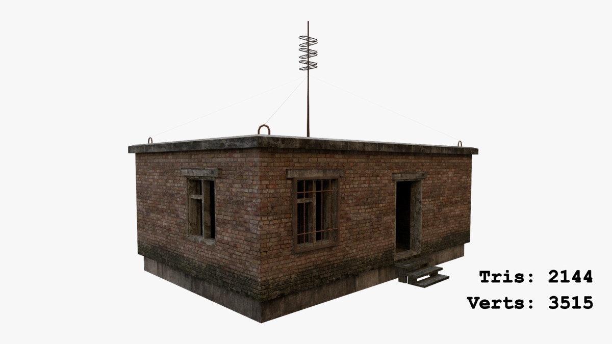 Abandoned Apocalyptic Buildings Mega Pack