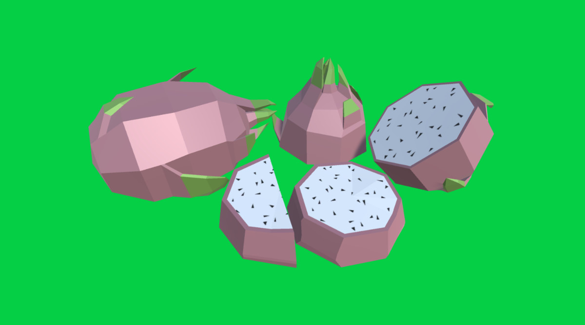 Low Poly Fruits | Model Pack