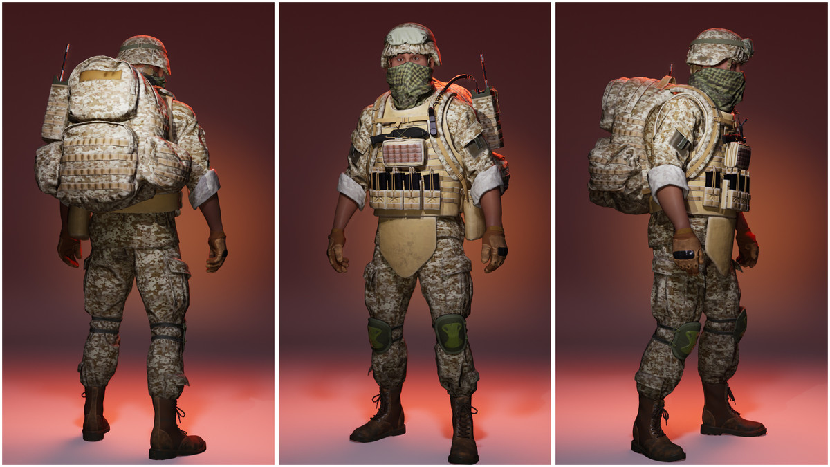 US Army Soldiers Pack