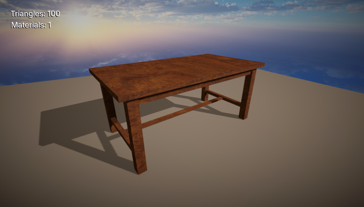 Low Poly Medieval Furniture Pack