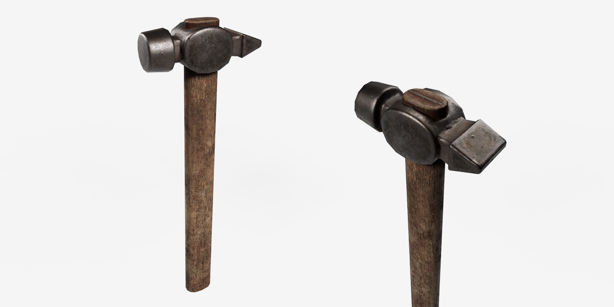 Old Tools Pack set – Game-Ready PBR Models