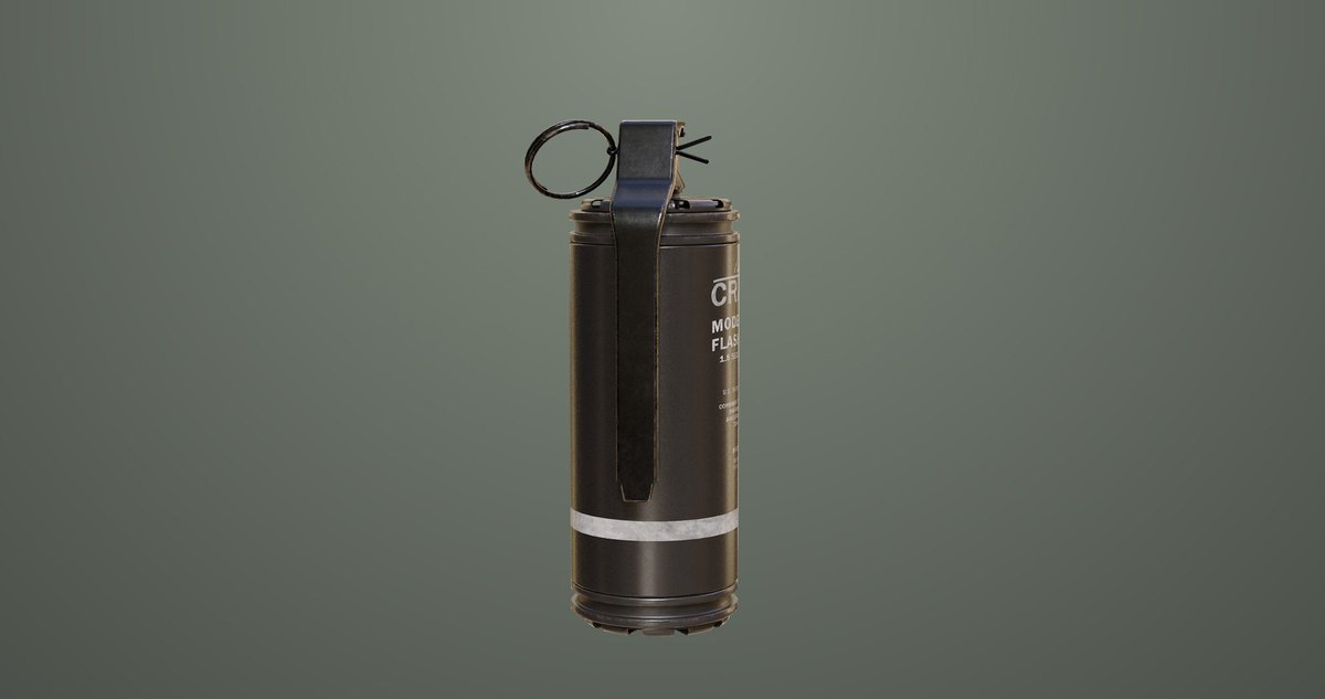 10 Grenades Single Mat URP HDRP Textures