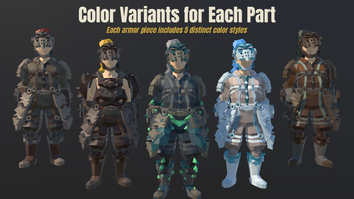 GanzSe Modular Character Pack Vol.1