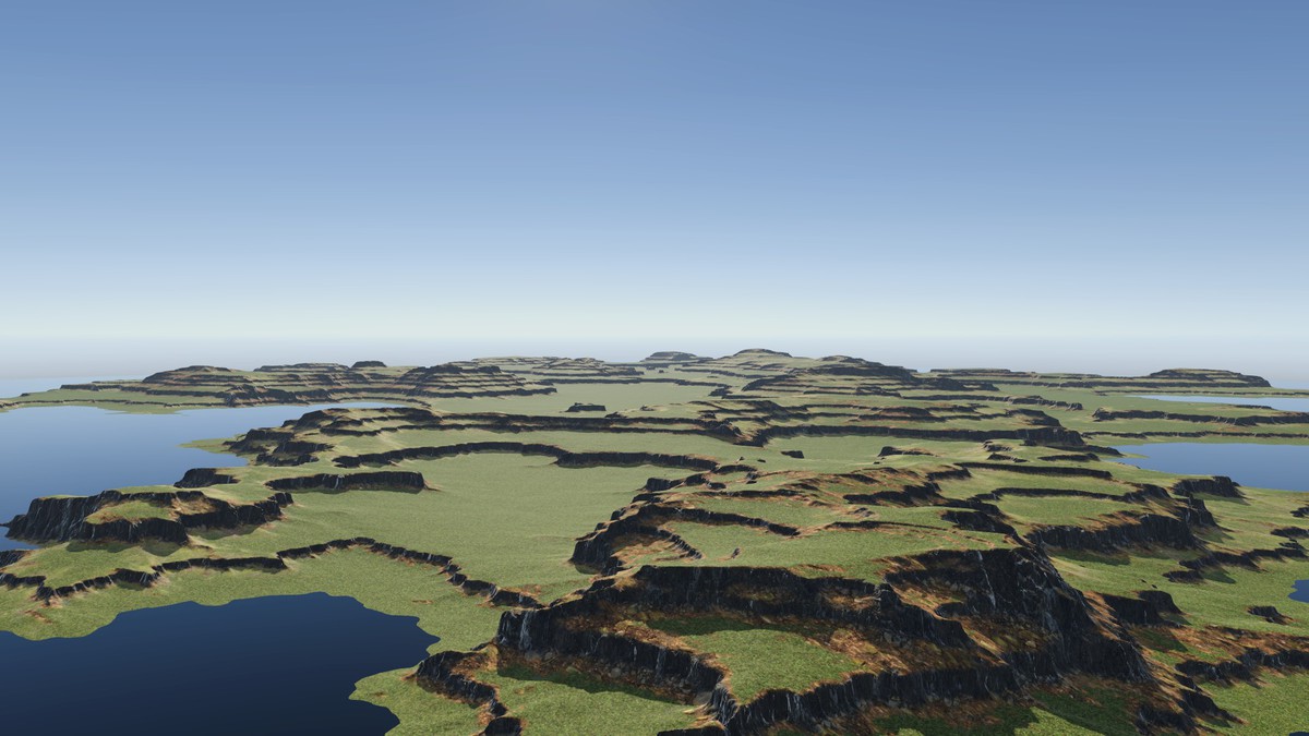 Procedural Island Terrains 8K