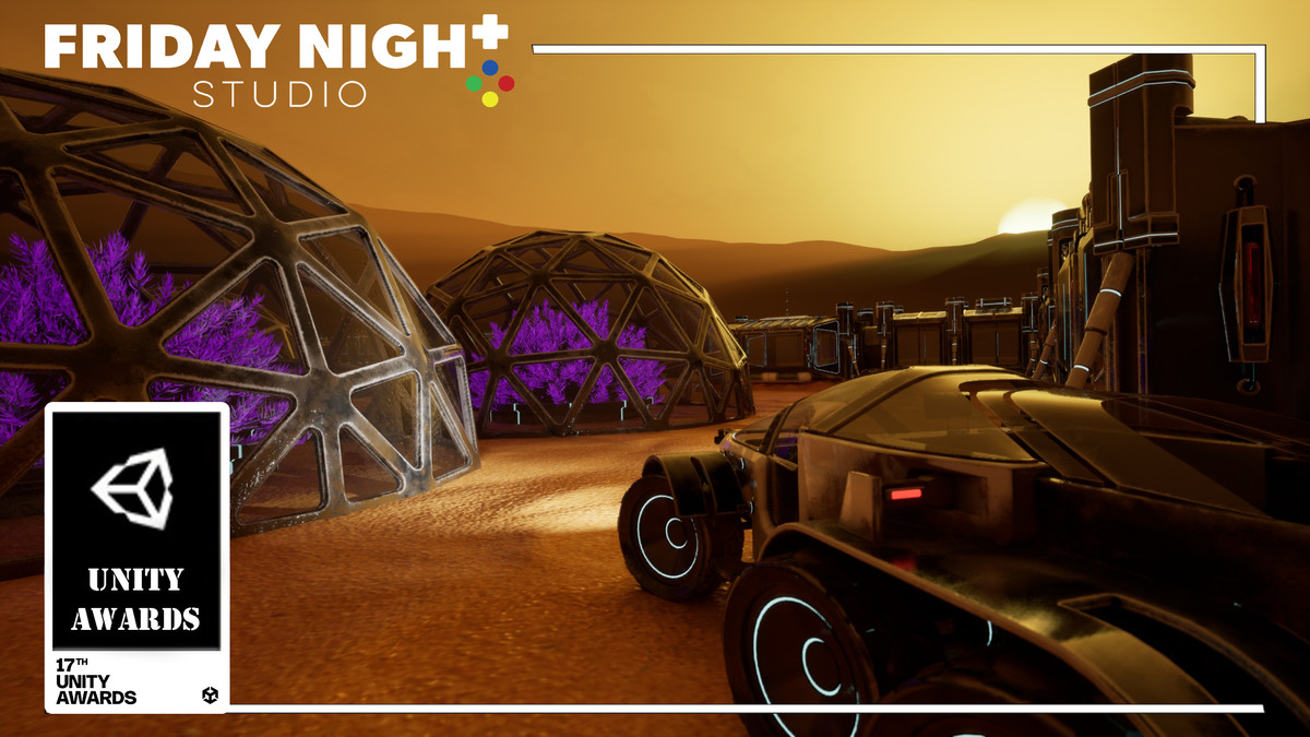 Futuristic Mars Colony Base – Modular Sci-Fi Environment