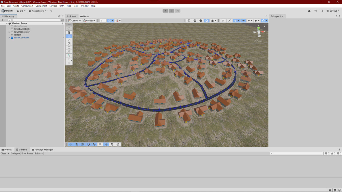 Town Generator | Construct Tool | Spawner