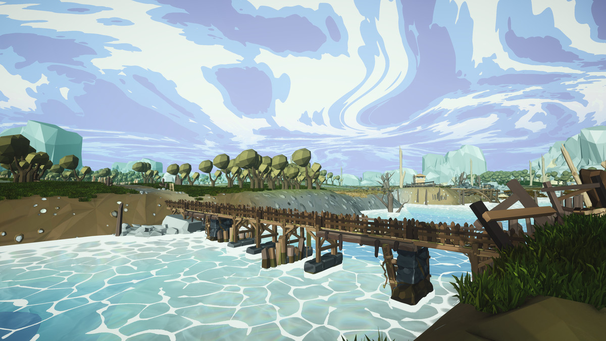 Roadside Tales: Backroad Bridges - Stylized Modular Kit