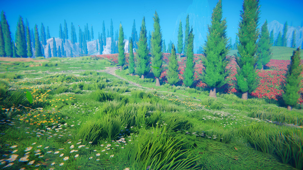 Stylized Cypress Valley