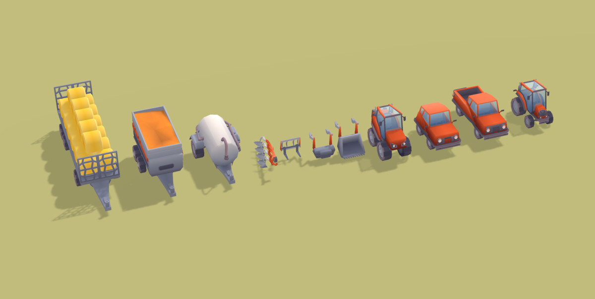 Farm Pack - Vehicles