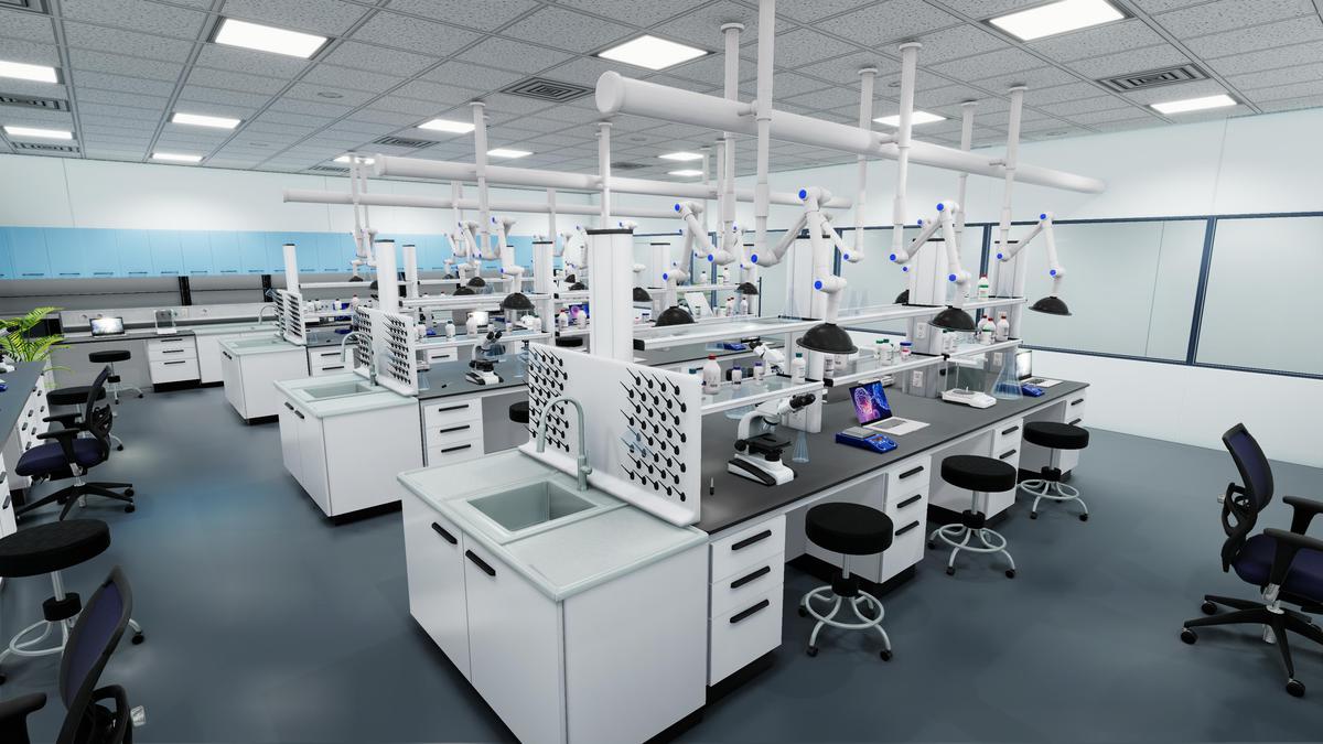 Modular Laboratory Interior