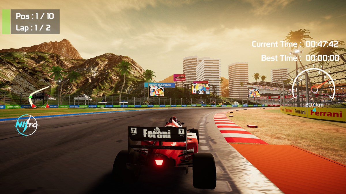 F.1 Racing Game 2