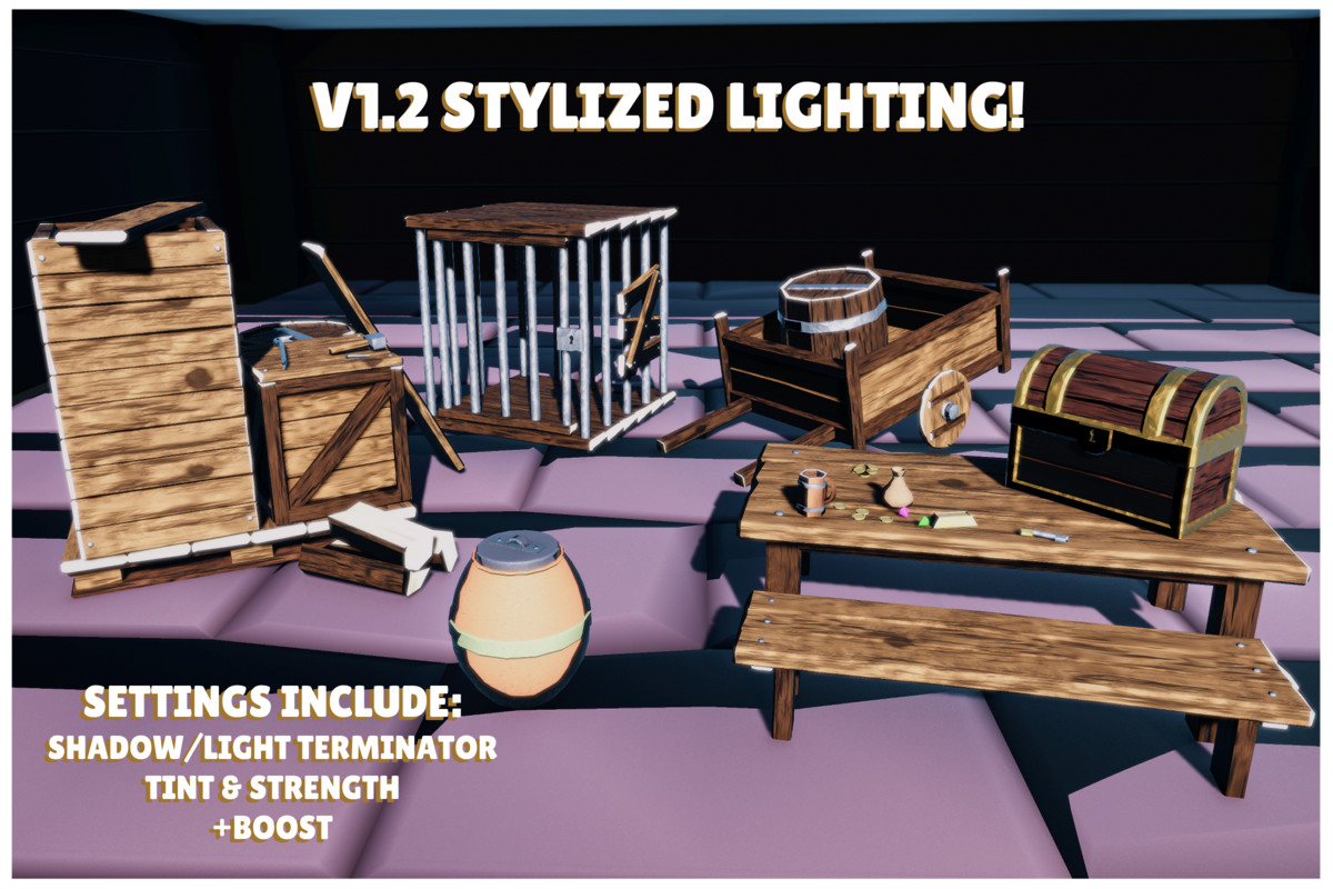 Stylized Interactive Prop System: Break, Open & Loot
