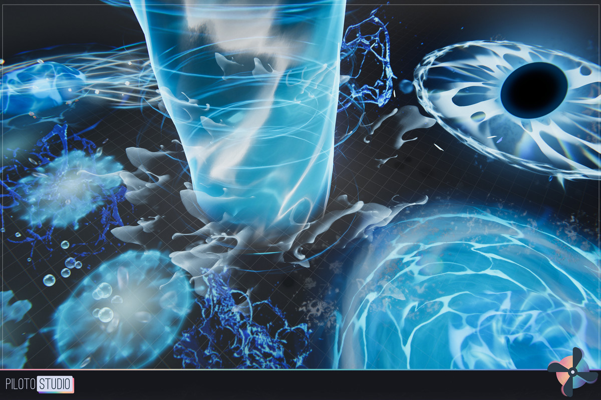 Water Magic Stylized VFX Starter Kit