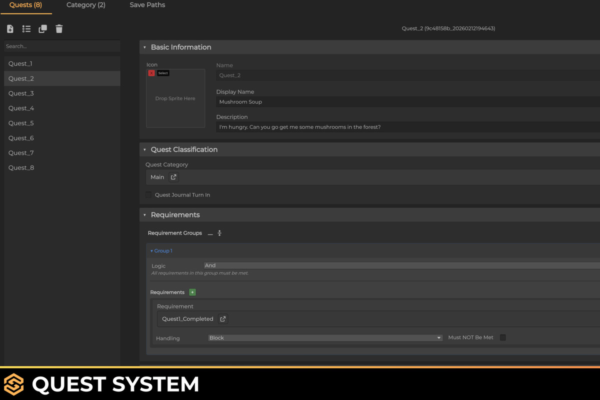 Quests - Spark Plugin
