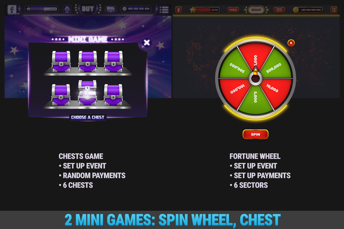 MK Casino Kit • Realistic Slot Machine Template