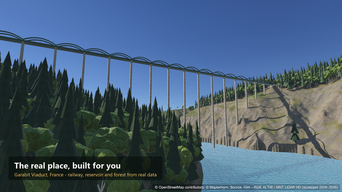 Real Earth Planet - Real-World Terrain, Roads & Railways Generator