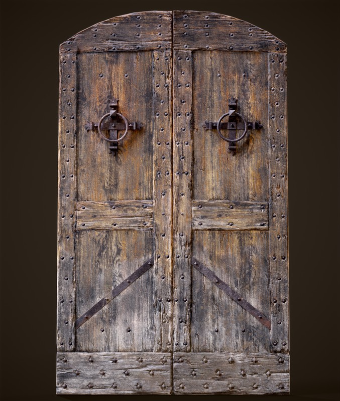 Five Old Doors